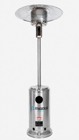 Calefactor Exterior Midow A Gas 10320 Kcal Tipo Hongo