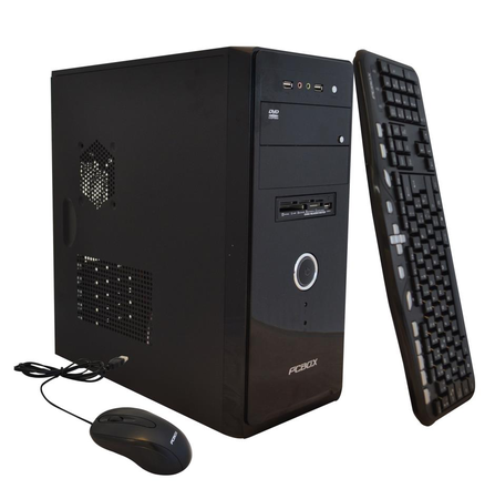 PC PCBOX AMD RYZEN 3 3200G MBB, 8GB, SSD 240 GB, SIN SISTEMA, KIT: TECLADO, MOUSE