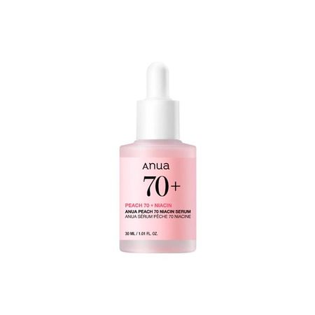 Anua Peach 70 Niacin Serum 30ml | Sérum Iluminador Rosa Natural Melocotón y Niacinamida