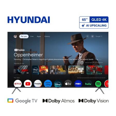 Smart TV Hyundai 65" Qled 4K UHD Android TV