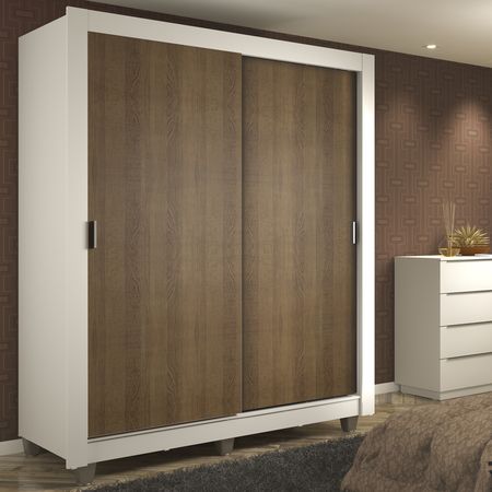 Placard Ropero Madesa Dallas 2 Puertas 2 Cajones Con Patas 04