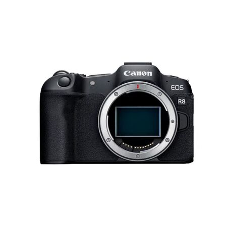 Camara Mirrorless Canon EOS R8 Solo Cuerpo Full Frame 24.2 MP 4K 60p Black