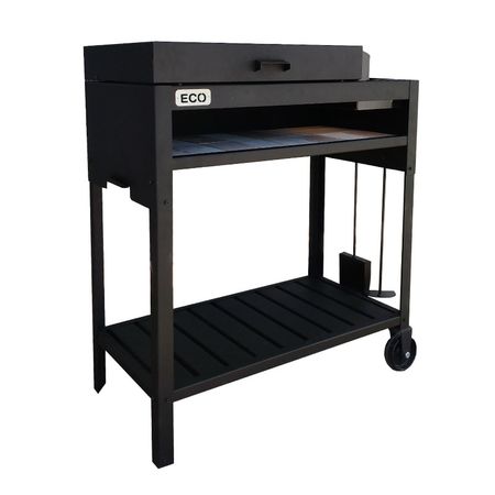 Parrilla a carbon Vule ECO con tapa