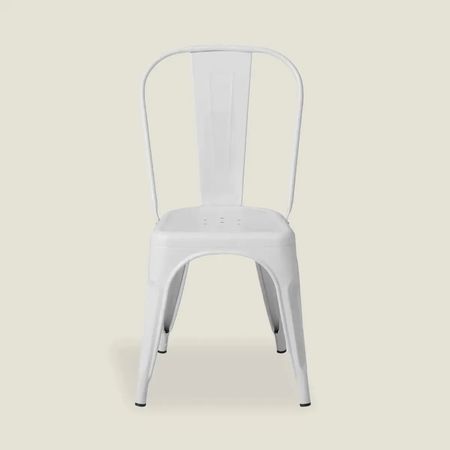 SILLA METALICA TOLIX BLANCO BRILLANTE