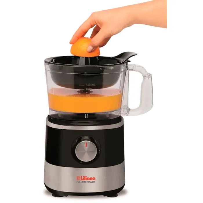 Multiprocesadora Negra Con Licuadora 9 en 1 750 W. Liliana - Vista 3