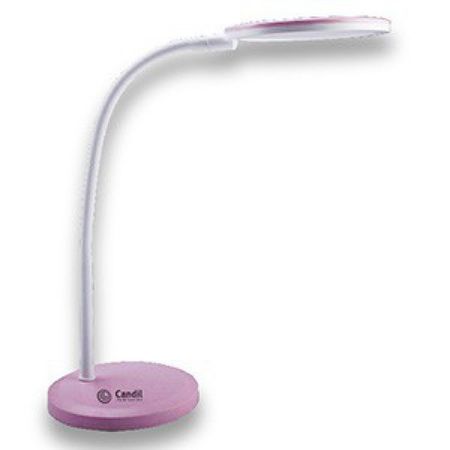 Lampara Escritorio Led Flexible Bonnie 7.5W Calida Rosa