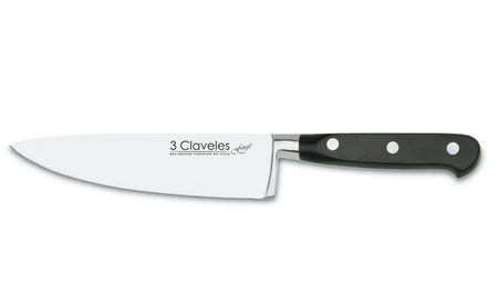 Cuchillo 3 Claveles Forge Acero Inox 15cm Cocinero 1562
