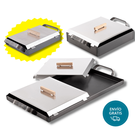 Familia de Planchetas Planchetta 2H con Tapa + Planchetta 1H con Tapa +  Planchetitta Express de Regalo