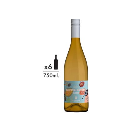 Vino Blanco Pequeñas Fermentaciones Marsanne - Roussanne Caja x 6
