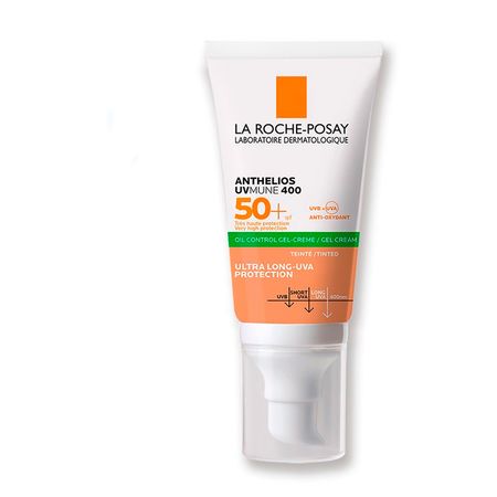 La Roche Posay Anthelios Fps 50+ Gel Color Crema Toque Seco