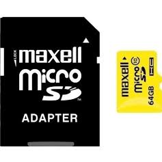 Tarjeta de memoria Maxwell Micro SD 64GB