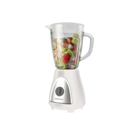 Licuadora Smartlife Blanca 400w Jarra Vidrio 1.5lts SL-BL1008W