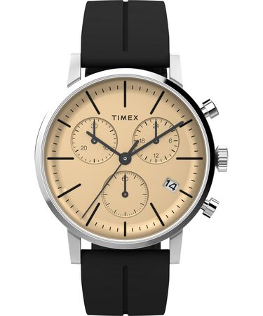 RELOJ ANALÓGICO TIMEX- MIDTOWN CHRONOGRAPH 40MM SYNTHETIC RUBBER STRAP (TW2V70500)