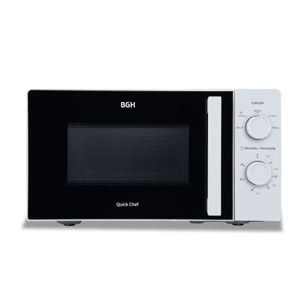 Microondas BGH 18 Litros Mecánico Blanco B118MB25
