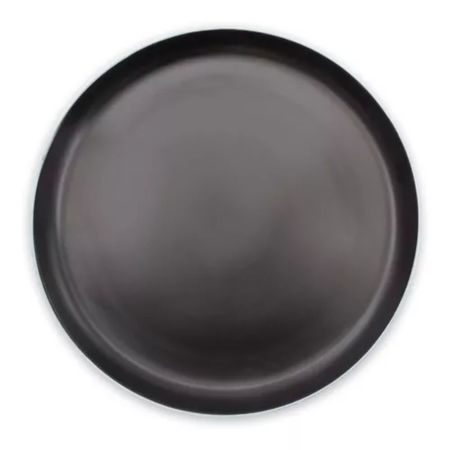 Plato Playo De Porcelana Le Toton 27 cm Negro