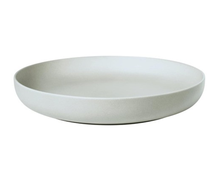 Set X6 Plato Hondo 25,5 Cm Porcelana Baralee Fine Plus Gris Gris Fine Plus / Coupe