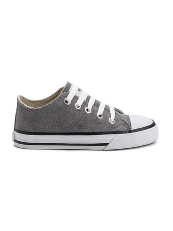 Zapatillas Topper Rail Stone Kids Niños Moda Gris