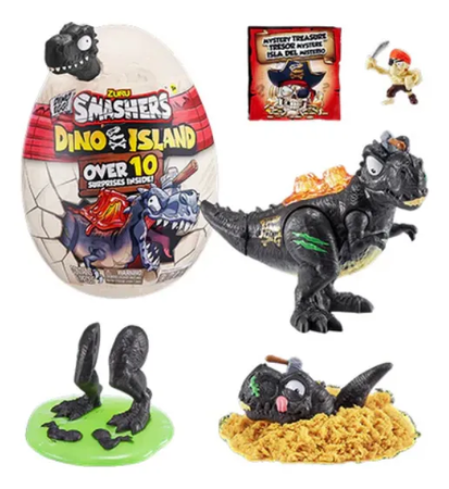 Smasher Dino Island Mini Egg Con 8 Sorpresas 7486 Zuru