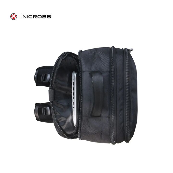 Mochila Travel Negra Unicross Porta Notebook - Vista 6