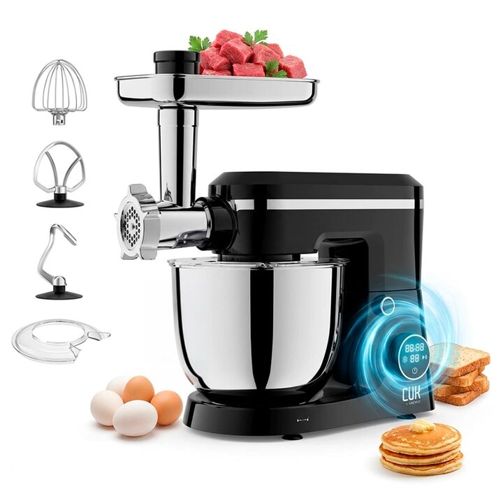 Batidora Planetaria CUK by Gadnic multifunción con Picadora De Carne 1400W - Vista 1