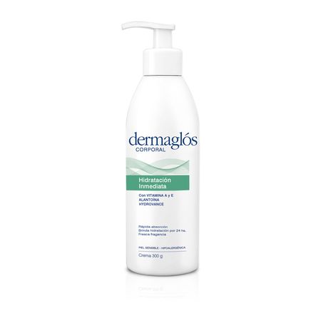 Crema Dermaglos Corporal Hidratacion Inmediata X 300 Ml