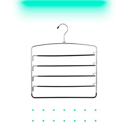 Percha para Pantalón Jean Gadnic PER4 Antideslizante 5 Pantalones