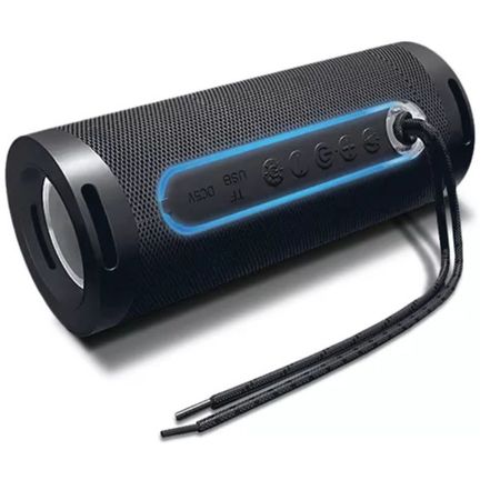 Parlante Portátil Bluetooth Recargable Usb Linterna Luz Led