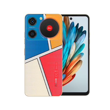 CELULAR NUBIA MUSIC 128/4GB AZUL/AMARILLO/ROJO