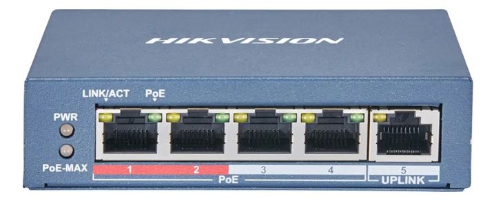 Switch Hikvision DS-3E0105P-E|M(C) - Vista 2