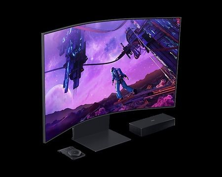 Monitor Samsung Gaming 55 Odyssey Ark Curvo 1000R