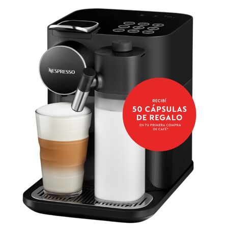 Cafetera Nespresso Gran Lattissima Black F541-AR-BK-NE