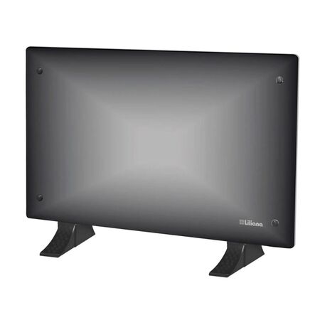 VITROCONVECTOR LILIANA PPV300 HOT GLASS 3 NIVELES PISO PARED NEGRO