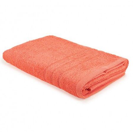 Juego De Toalla Y Toallon Danubio Classic 100% Algodon Coral