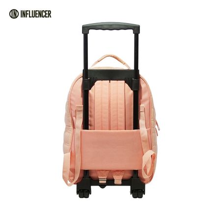 Mochila con Carro Influencer 18” 3029 Rosa