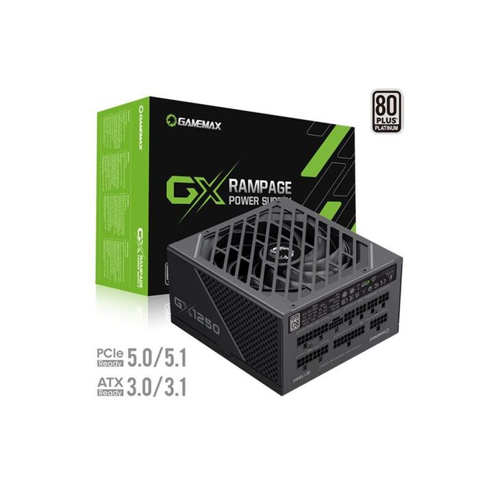 Fuente 1250W Gamemax 80 Plus Platinum GX 1250Pro - Vista 1