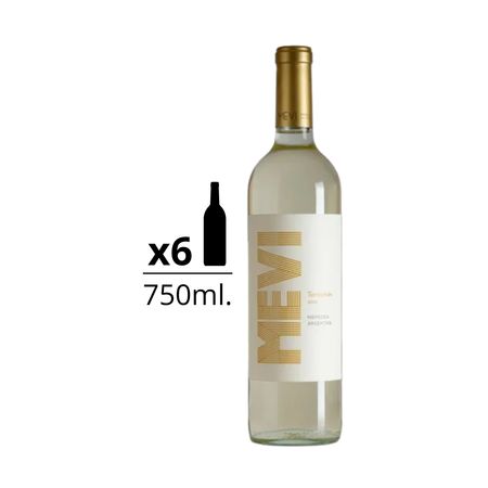 Vino Blanco Mevi Torrontes 750 ml Caja x 6