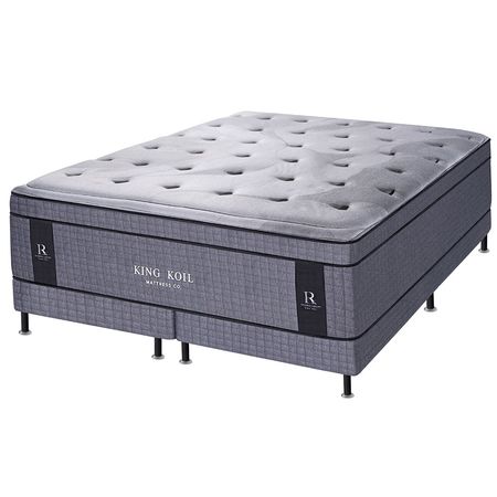 COLCHÓN + SOMMIER KING KOIL VIRGINIA RESERVE LUXURY RESORTES 180x200