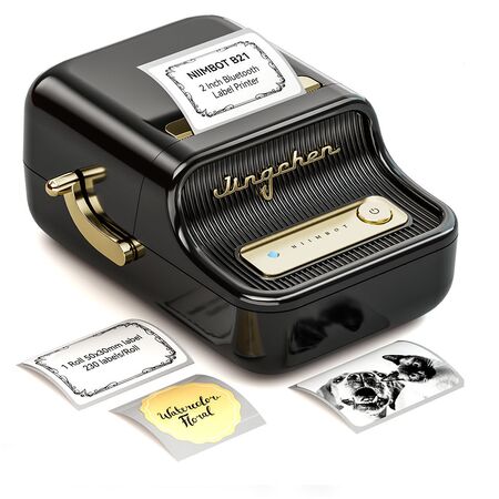 Impresora de Etiquetas NIIMBOT B21 Pro Impresión Sin Tinta (Negro)