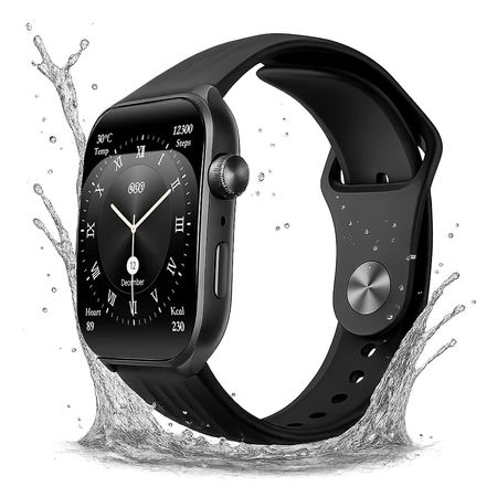 Smartwatch QCY GS2 Pantalla AMOLED 196 Monitoreo De Salud Y Modos Deportivos