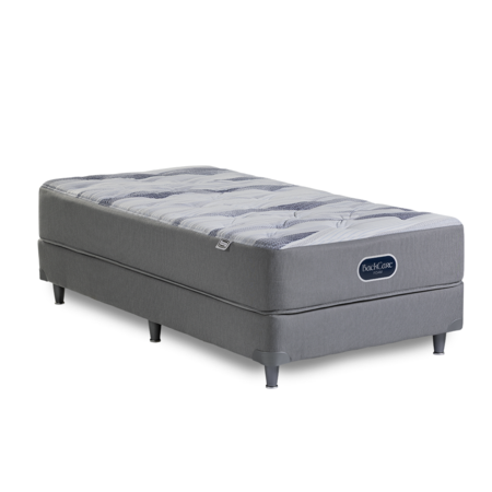 Colchón y Sommier Simmons BackCare Foam 1 Plaza 190x90