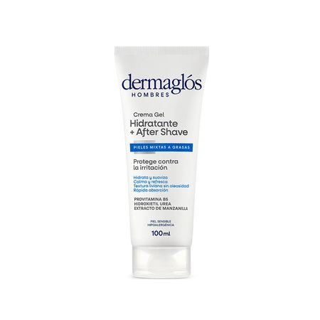 Crema Gel Hidratante After Shave Hombre Dermaglos 100 g