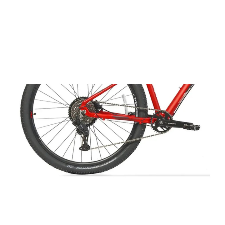 Bicicleta MTB TopMega Magma R29 8V Talle XL Shimano Essa TerraGris - Vista 5