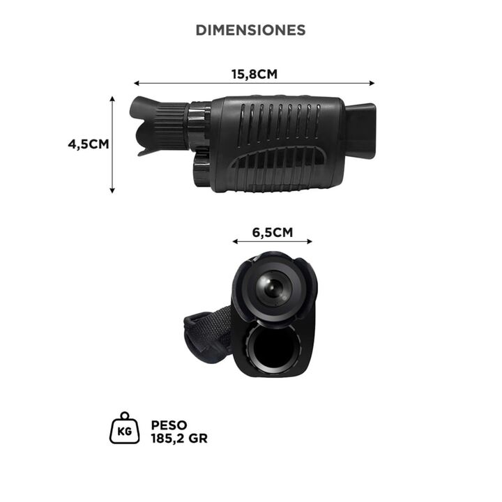 Microscopio Óptico Digital Gadnic 1200x Pantalla Lcd Hd - Vista 6