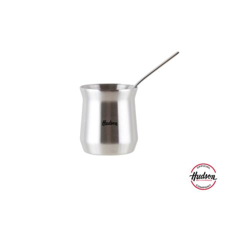 Mate Hudson Acero Vaso Acero Doble Pared Bombilla