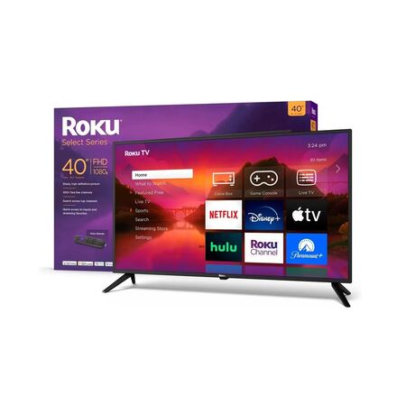 SMART TV NOBLEX 40X3110 40 PULGADAS LED FULL HD ROKU TV NEGRO