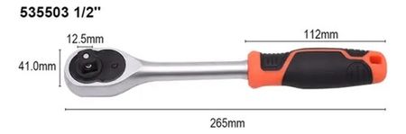 Llave Criceta Harden 1/2 Pulgada Naranja