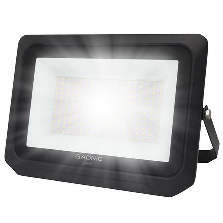 Reflector Led Blanco Gadnic 200W Exteriores Alta Potencia 6500k