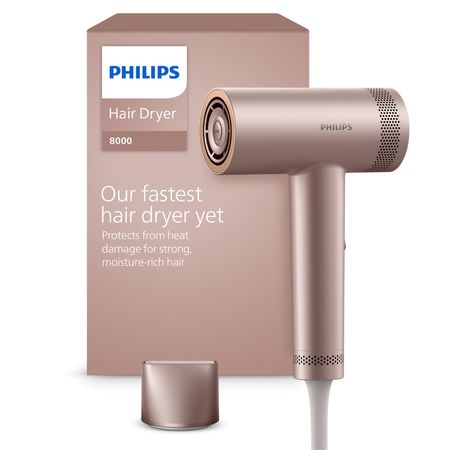 Secador De Pelo Philips Iónico Serie 8000 Bhd837 Motor Bldc