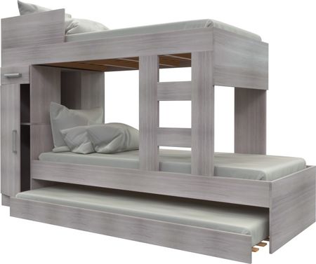 Cucheta Muebles Orlandi Triple 602 3C 1P 1C Jacaranda