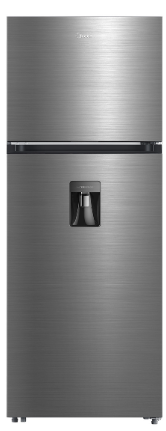 Heladera Inverter Midea Inox Top Mount 470 Litros